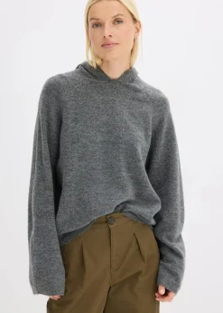 Strick-Hoodie Damen Strickmode|Pullover & Strickjacken
