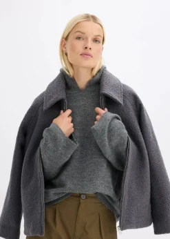 Strick-Hoodie Damen Strickmode|Pullover & Strickjacken