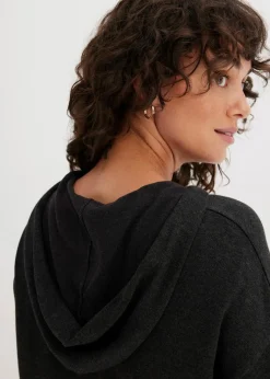 Best Strick-Hoodie mit Kängurutasche aus Viskose-Mix Damen Bekleidung·Umstandsmode|Strickmode