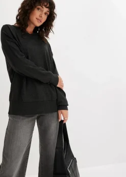 Best Strick-Hoodie mit Kängurutasche aus Viskose-Mix Damen Bekleidung·Umstandsmode|Strickmode