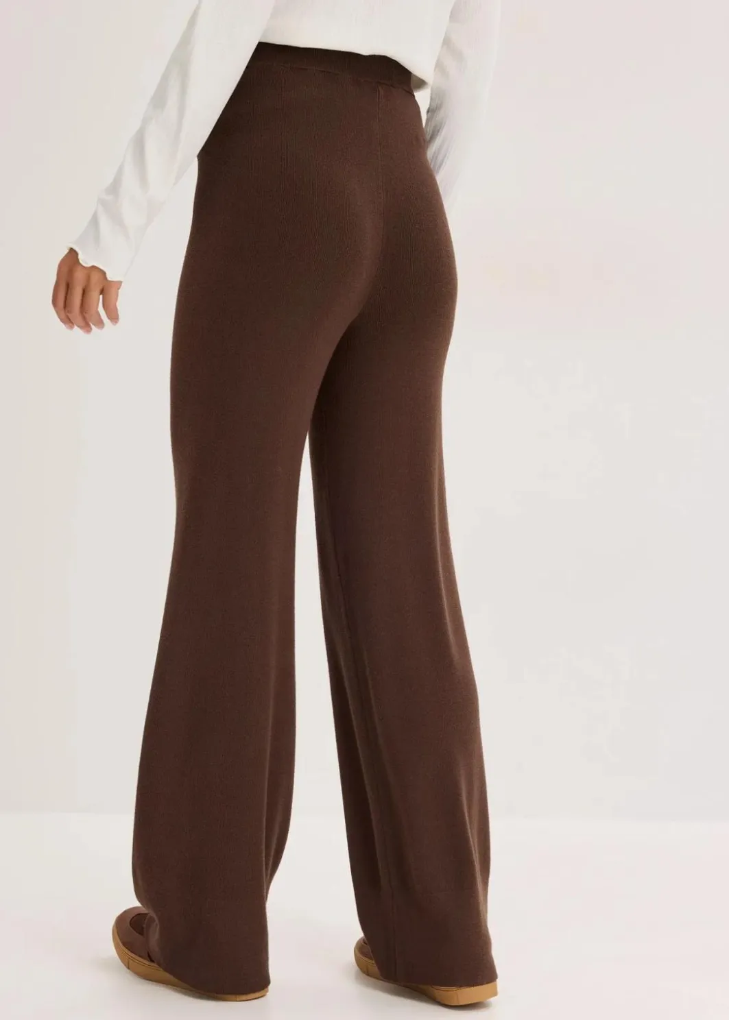 Damen bonprix Bekleidung·Kleider|Hosen|Strickhose aus softem Viskose-Mix