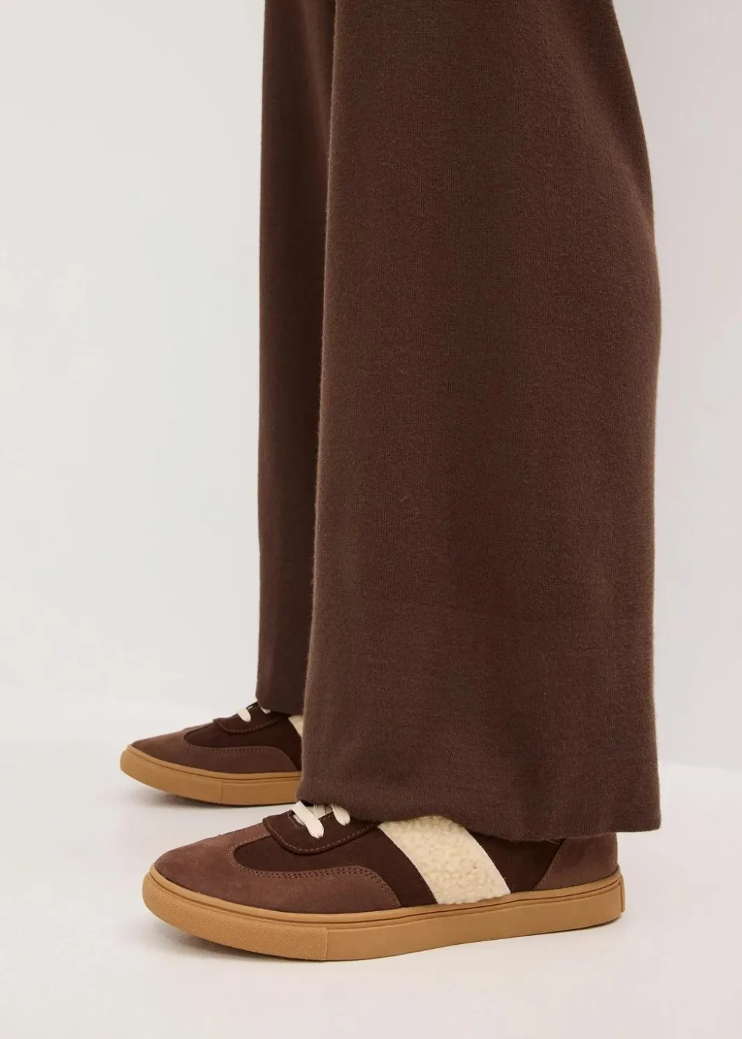 Damen bonprix Bekleidung·Kleider|Hosen|Strickhose aus softem Viskose-Mix