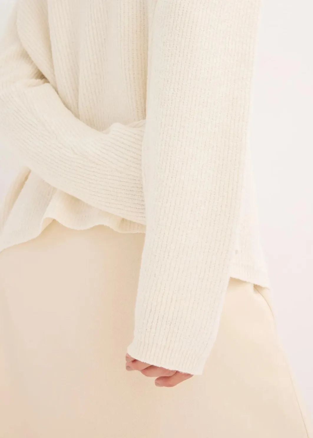 Strickjacke aus Baumwoll-Mix Damen Pullover & Strickjacken|Strickmode