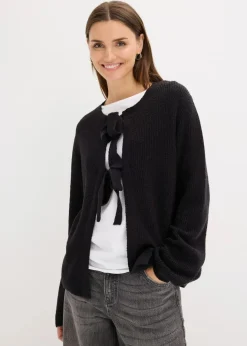 Best Strickjacke aus Baumwoll-Mix Damen Strickmode|Pullover & Strickjacken