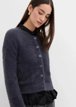 Clearance Strickjacke aus Federgarn-Viskose-Mix Damen Bekleidung·Umstandsmode|Bekleidung·Jeans