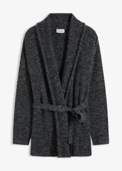 Clearance Strickjacke aus flauschigem Hairy Knit Damen Pullover & Strickjacken|Strickmode