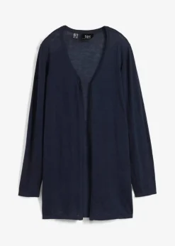 Damen bonprix Bekleidung·Umstandsmode|Pullover & Strickjacken|Strickjacke aus reiner leichter Baumwoll-Slub Qualität