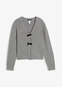 Sale Strickjacke aus softem Viskose-Mix Kinder Mädchen 9-16 Jahre·Sweat & Strick