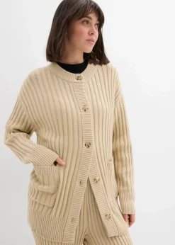 Damen bonprix Bekleidung·Umstandsmode|Bekleidung·Jeans|Strickjacke aus softem Viskose-Mix