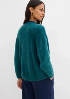 Hot Strickjacke aus Viskose-Mix Damen Bekleidung·Umstandsmode|Bekleidung·Jeans