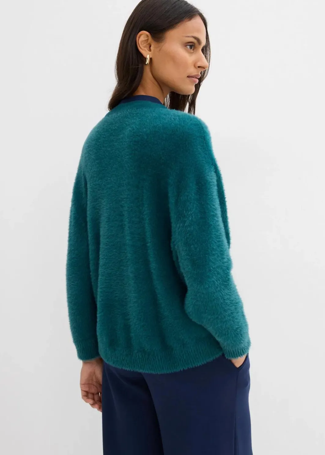 Hot Strickjacke aus Viskose-Mix Damen Bekleidung·Umstandsmode|Bekleidung·Jeans