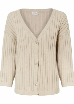 New Strickjacke aus Viskose-Mix Damen Bekleidung·Umstandsmode|Strickmode