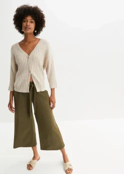 New Strickjacke aus Viskose-Mix Damen Bekleidung·Umstandsmode|Strickmode