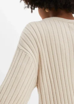 New Strickjacke aus Viskose-Mix Damen Bekleidung·Umstandsmode|Strickmode