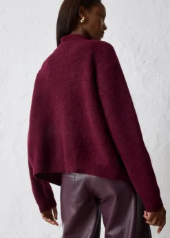 Outlet Strickjacke aus wärmendem Alpaka-Mix Damen Bekleidung·Umstandsmode|Premium
