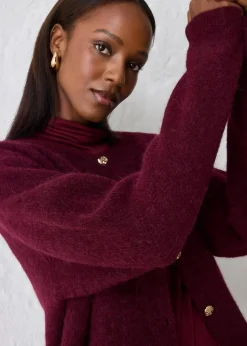 Outlet Strickjacke aus wärmendem Alpaka-Mix Damen Bekleidung·Umstandsmode|Premium