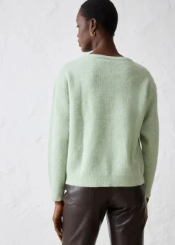 Online Strickjacke aus wärmendem Alpaka-Mix Damen Pullover & Strickjacken|Bekleidung·Jeans