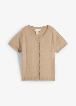 Clearance Strickjacke, Kurzarm Damen Bekleidung·Umstandsmode|Nachhaltigere Materialien