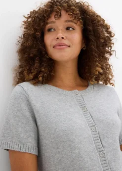 Sale Strickjacke, Kurzarm Damen Bekleidung·Umstandsmode|Nachhaltigere Materialien