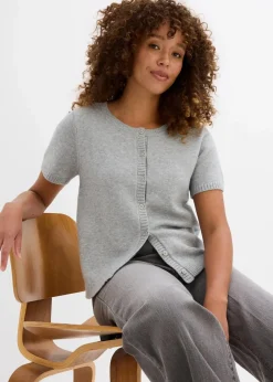 Sale Strickjacke, Kurzarm Damen Bekleidung·Umstandsmode|Nachhaltigere Materialien