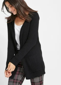 Damen bonprix Bekleidung·Umstandsmode|Pullover & Strickjacken|Strickjacke mit Kapuze