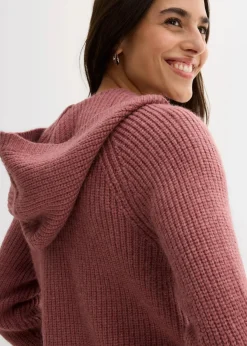 Online Strickjacke mit Kapuze Damen Bekleidung·Umstandsmode|Bekleidung·Jeans