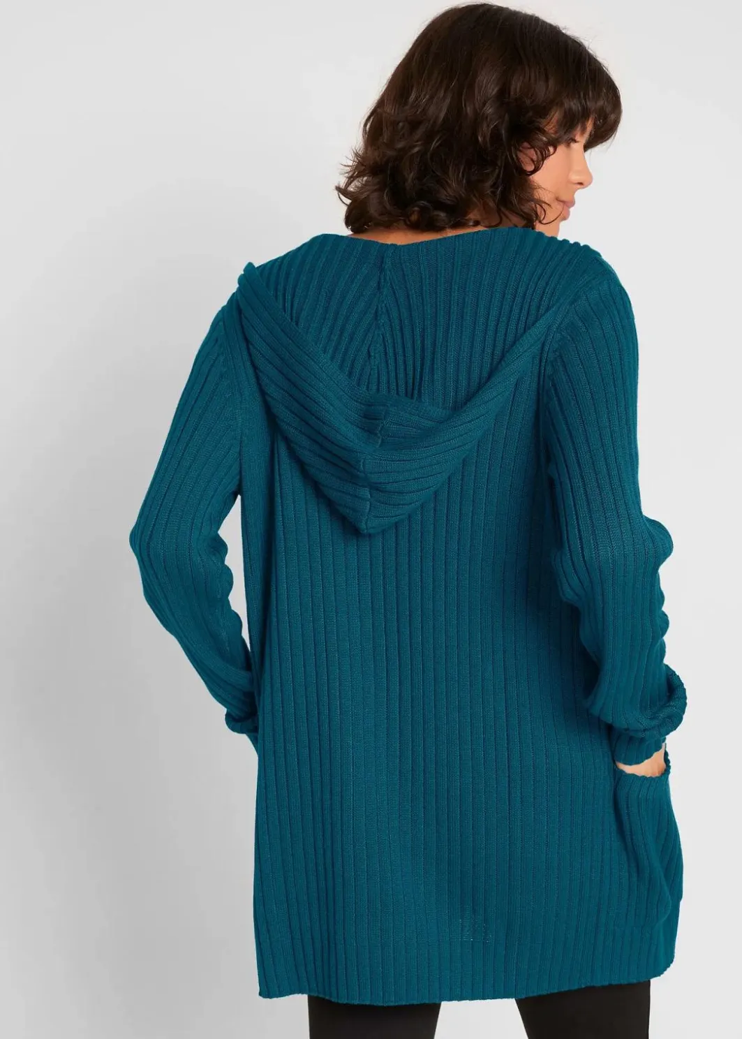 Damen bonprix Bekleidung·Umstandsmode|Pullover & Strickjacken|Strickjacke mit Kapuze
