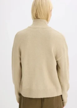 Damen bonprix Bekleidung·Umstandsmode|Strickmode|Strickjacke mit Reißverschluss