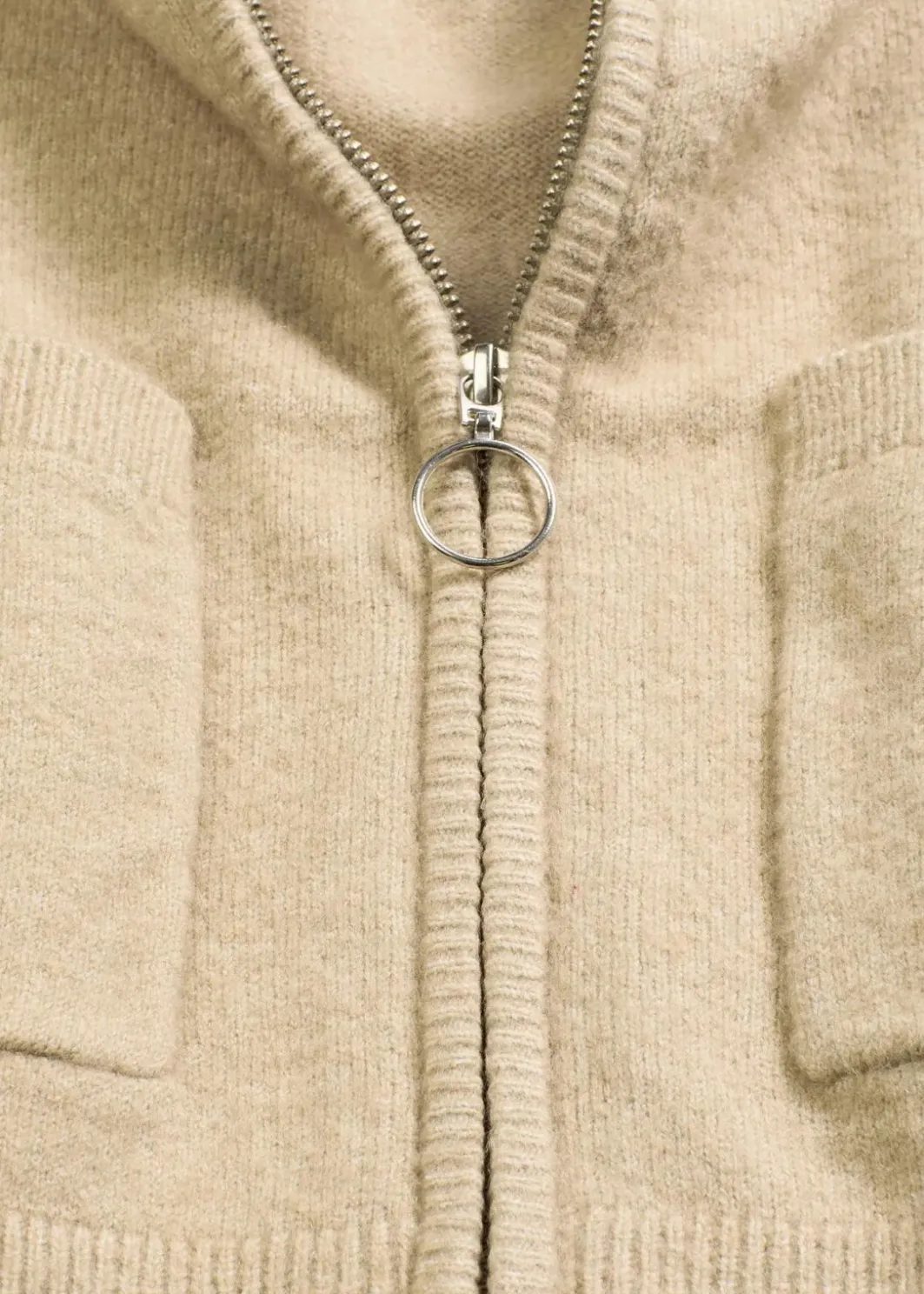 Damen bonprix Bekleidung·Umstandsmode|Strickmode|Strickjacke mit Reißverschluss