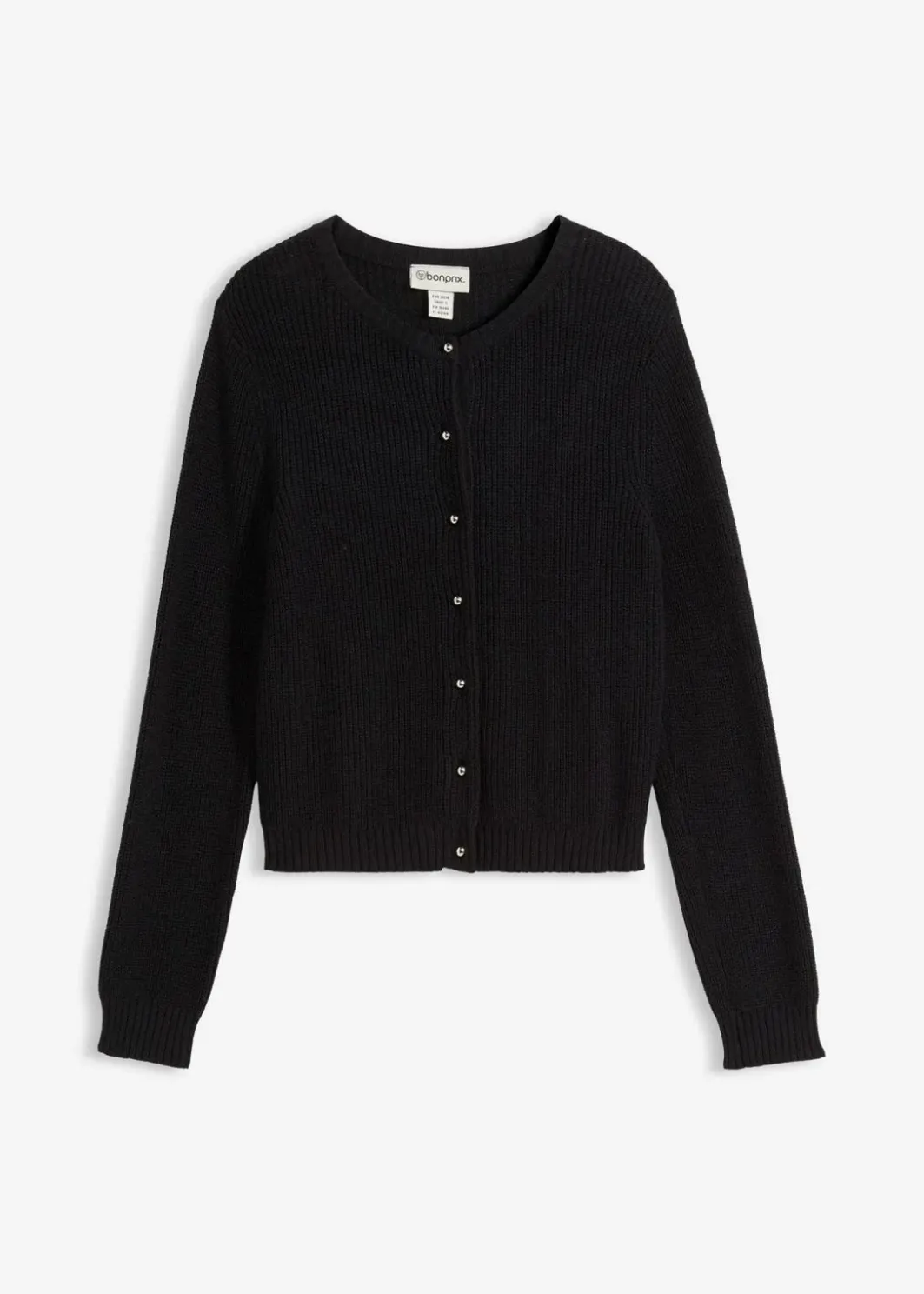 Hot Strickjacke mit Zierknöpfen aus Woll-Mix Damen Bekleidung·Umstandsmode|Strickmode