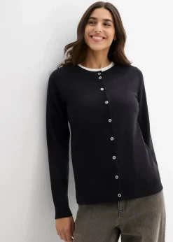 Damen bonprix Bekleidung·Umstandsmode|Bekleidung·Röcke|Strickjacke, Rundhals