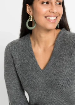Damen bonprix Kleider|Strickmode|Strickkleid