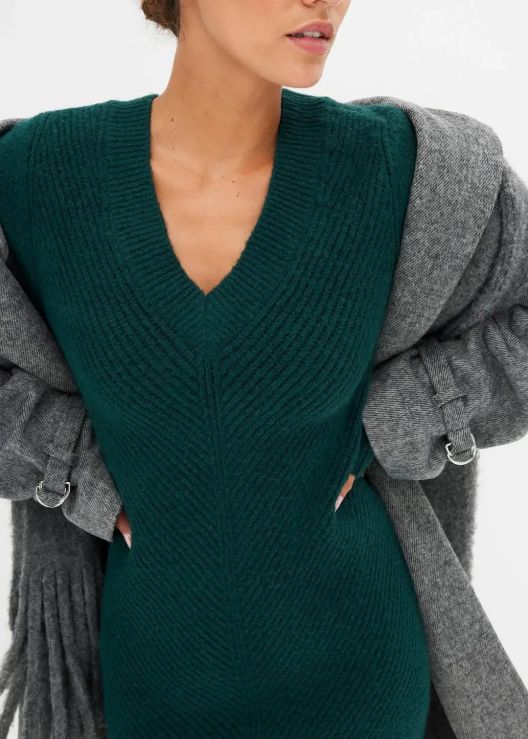 Damen bonprix Bekleidung·Umstandsmode|Bekleidung·Pullover & Strickjacken|Strickkleid