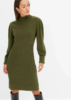 Damen bonprix Strickmode|Kleider|Strickkleid