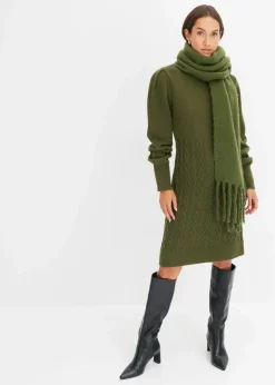 Damen bonprix Strickmode|Kleider|Strickkleid