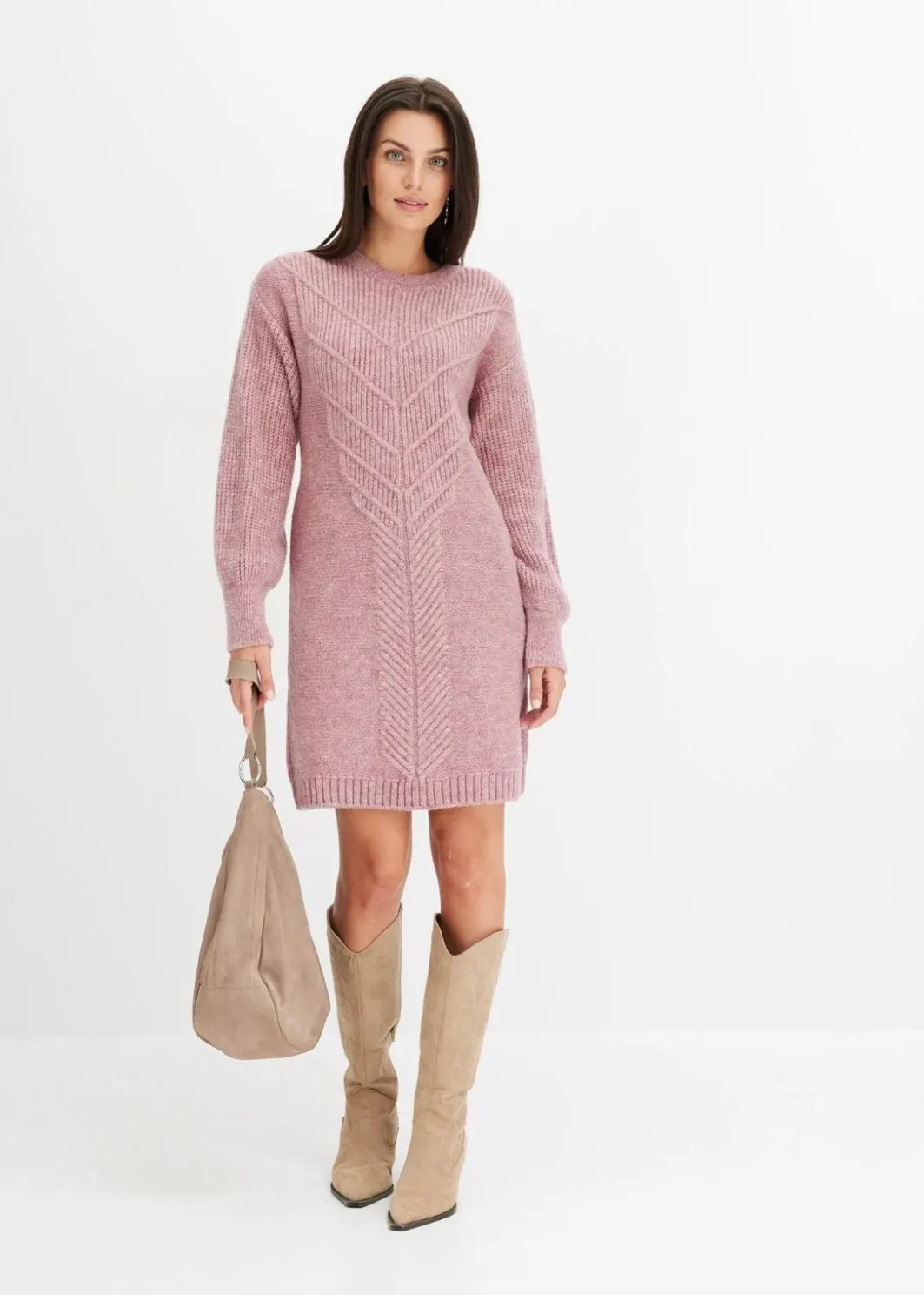 Outlet Strickkleid Damen Kleider|Strickmode