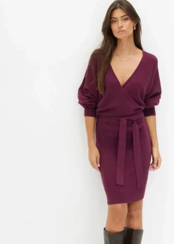 New Strickkleid aus Viskose-Mix Damen Nachhaltigere Materialien|Bekleidung·Pullover & Strickjacken