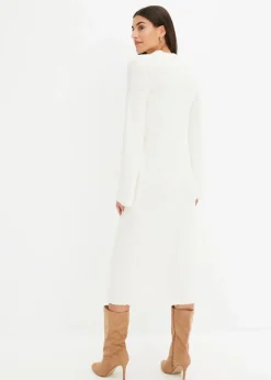 Discount Strickkleid aus Bouclé Damen Bekleidung·Umstandsmode|Bekleidung·Pullover & Strickjacken
