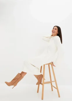 Discount Strickkleid aus Bouclé Damen Bekleidung·Umstandsmode|Bekleidung·Pullover & Strickjacken