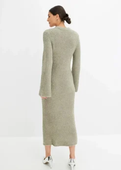 Hot Strickkleid aus Bouclé Damen Kleider|Strickmode