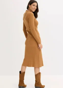 Best Strickkleid aus fließendem Viskose-Mix Damen Bekleidung·Umstandsmode|Bekleidung·Pullover & Strickjacken