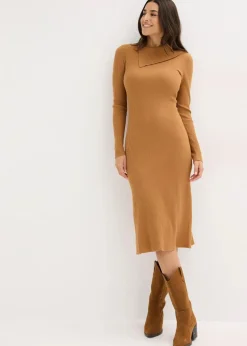 Best Strickkleid aus fließendem Viskose-Mix Damen Bekleidung·Umstandsmode|Bekleidung·Pullover & Strickjacken