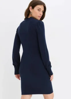 Discount Strickkleid aus fließendem Viskose-Mix Damen Bekleidung·Umstandsmode|Strickmode