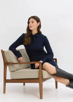 Discount Strickkleid aus fließendem Viskose-Mix Damen Bekleidung·Umstandsmode|Strickmode