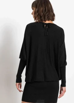 Hot Strickkleid aus fließendem Viskose-Mix Damen Bekleidung·Umstandsmode|Strickmode