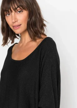 Hot Strickkleid aus fließendem Viskose-Mix Damen Bekleidung·Umstandsmode|Strickmode