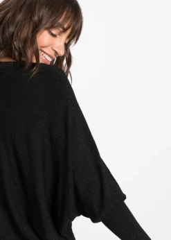 Hot Strickkleid aus fließendem Viskose-Mix Damen Bekleidung·Umstandsmode|Strickmode