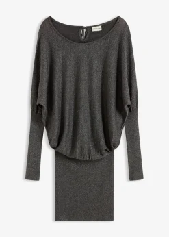 Clearance Strickkleid aus fließendem Viskose-Mix Damen Bekleidung·Umstandsmode|Strickmode
