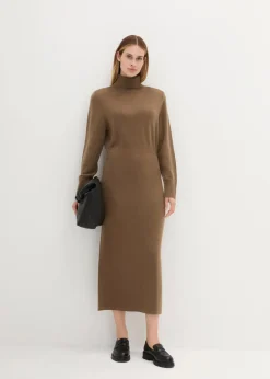 Damen bonprix Kleider|Strickmode|Strickkleid aus Merinowolle