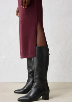 Strickkleid aus Merinowolle Damen Bekleidung·Umstandsmode|Bekleidung·Pullover & Strickjacken